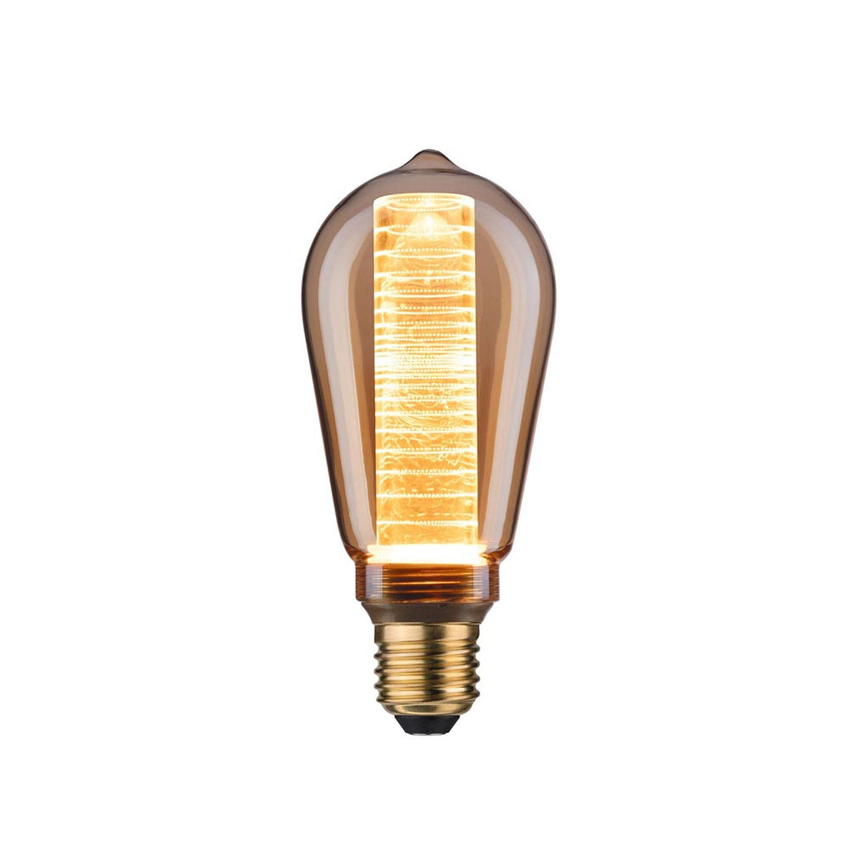 Leuchtmittel 2er Bündel LED ST64 Innenkorb Ring Gold