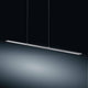 Lexx LED-Hängeleuchte EasyLift 109cm 1820lm Dimmbar Alu in modernem, minimalistischem Design.