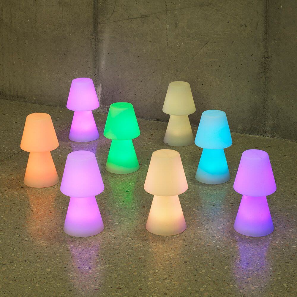 LED-Akku-Tischleuchte Lola Medium mit Fernbedienung