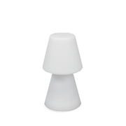 Lampada da tavolo a batteria Lola Small dal design moderno, ideale per diversi ambienti.