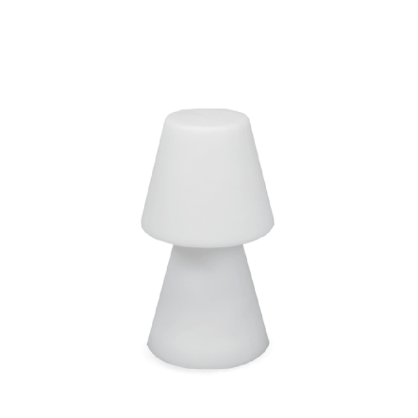 Akku-Tischleuchte Lola Small, moderne kabellose Tischlampe mit klassischem Design