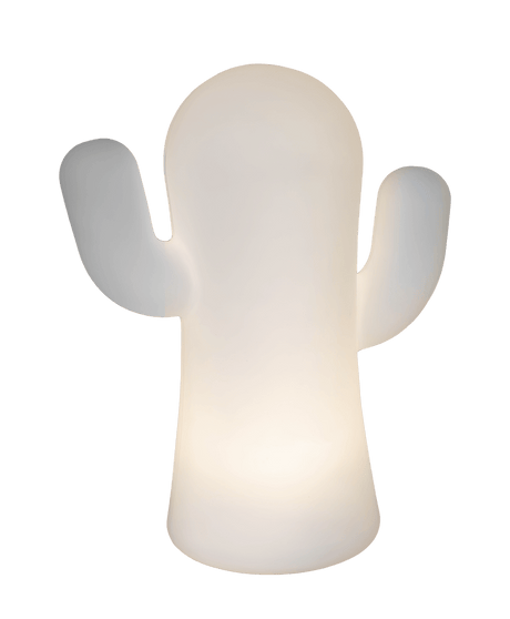 Lampe de table à batterie Panchito en forme de cactus pour une ambiance élégante et un éclairage décoratif.