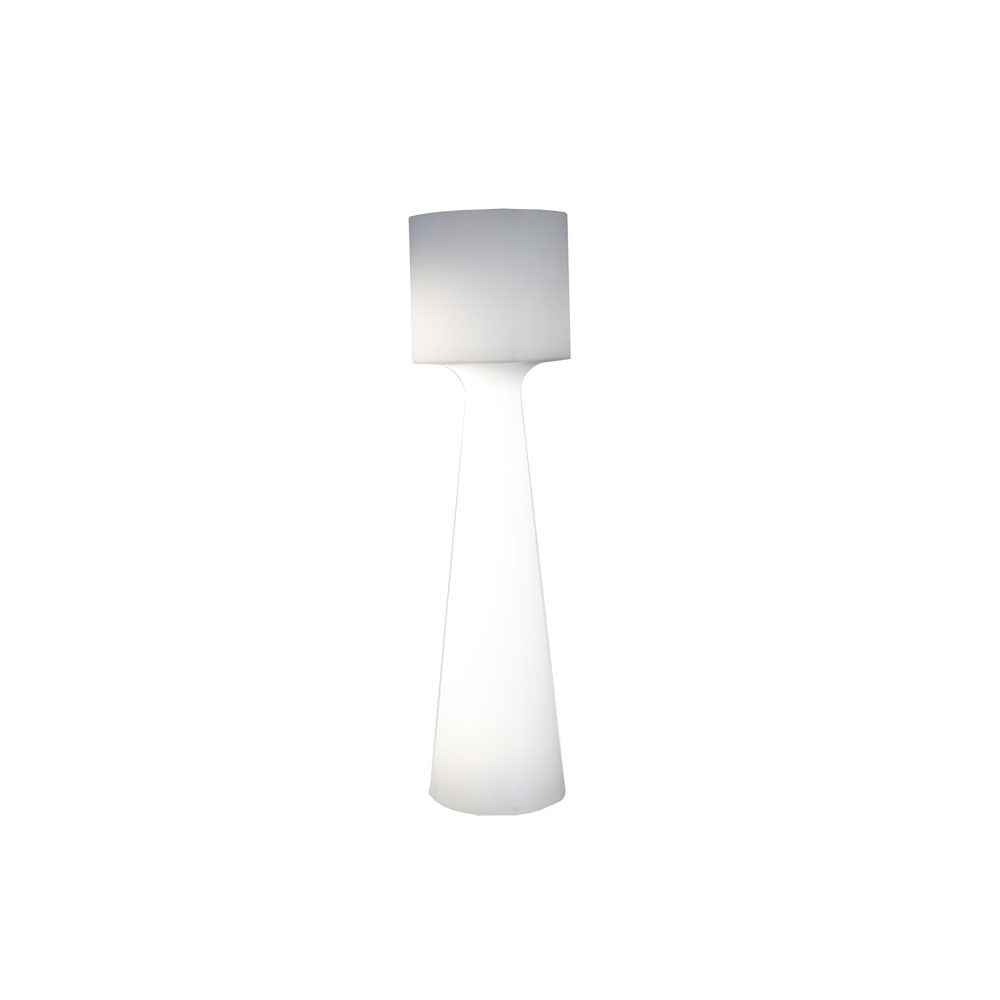 Lámpara de pie LED exterior Grace 170cm con batería y control remoto 
