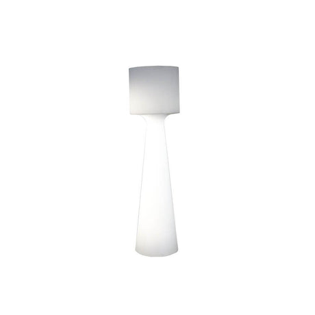 LED-buiten vloerlamp Grace 170cm met accu en afstandsbediening in modern design.