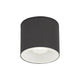 Taklampe for utendørsbruk Hexa IP44 grafitt, elegant lampe i grafittfarge for uteområder som terrasser eller innganger.