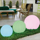 Buly LED-Kugelleuchten in verschiedenen Farben, ideal für Garten und Pool, akkubetrieben und mit Fernbedienung.