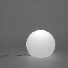 Buly LED Außen-Dekoleuchte Ø 30cm mit Fernbedienung, runde weiße Gartenleuchte