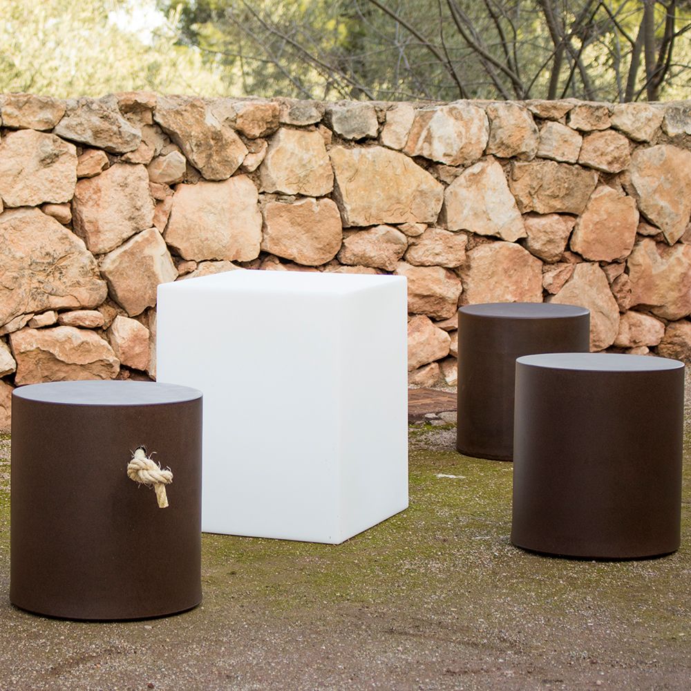 Cuby LED Decolum med batteri og solenergi