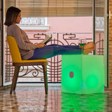 LED Deko-Tisch Cuby mit Lautsprecher und Fernbedienung