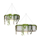 Elba LED Flowerpot Externe hangende lamp met batterij