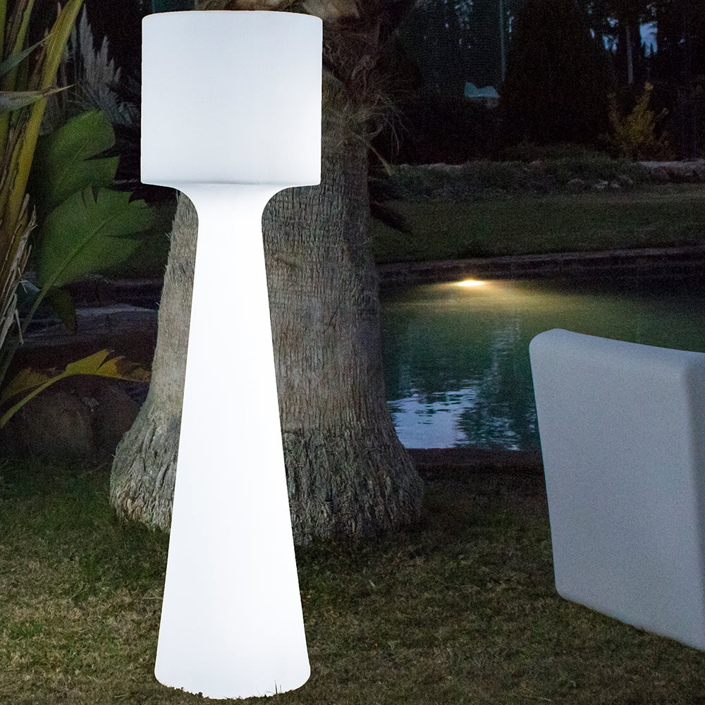 Grace outdoor floor lamp 140cm with battery