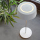 Lutec LED Akkuleuchte Cocktail in modernem Design, ideal für den Außenbereich, IP54 Schutz.