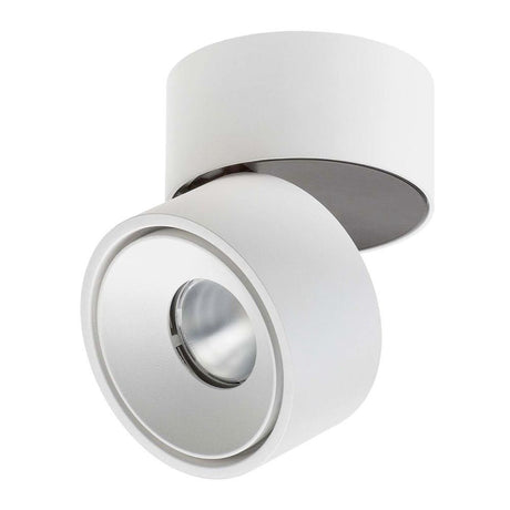 LED Aufbauleuchte Simple 1320lm Weiß in modernem Design, dreh- und schwenkbar, ideal für Wohnräume.