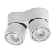 LED Aufbauspot Simple Mini 2x550lm Weiß