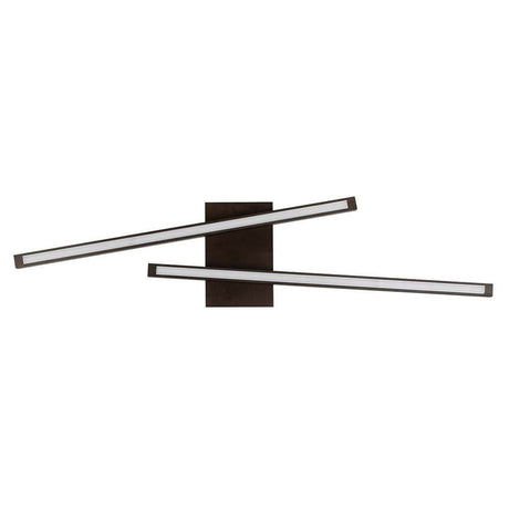 LED Ceiling light Linus Sidelong 1680lm Walnut with modern design and energy-efficient lighting.
