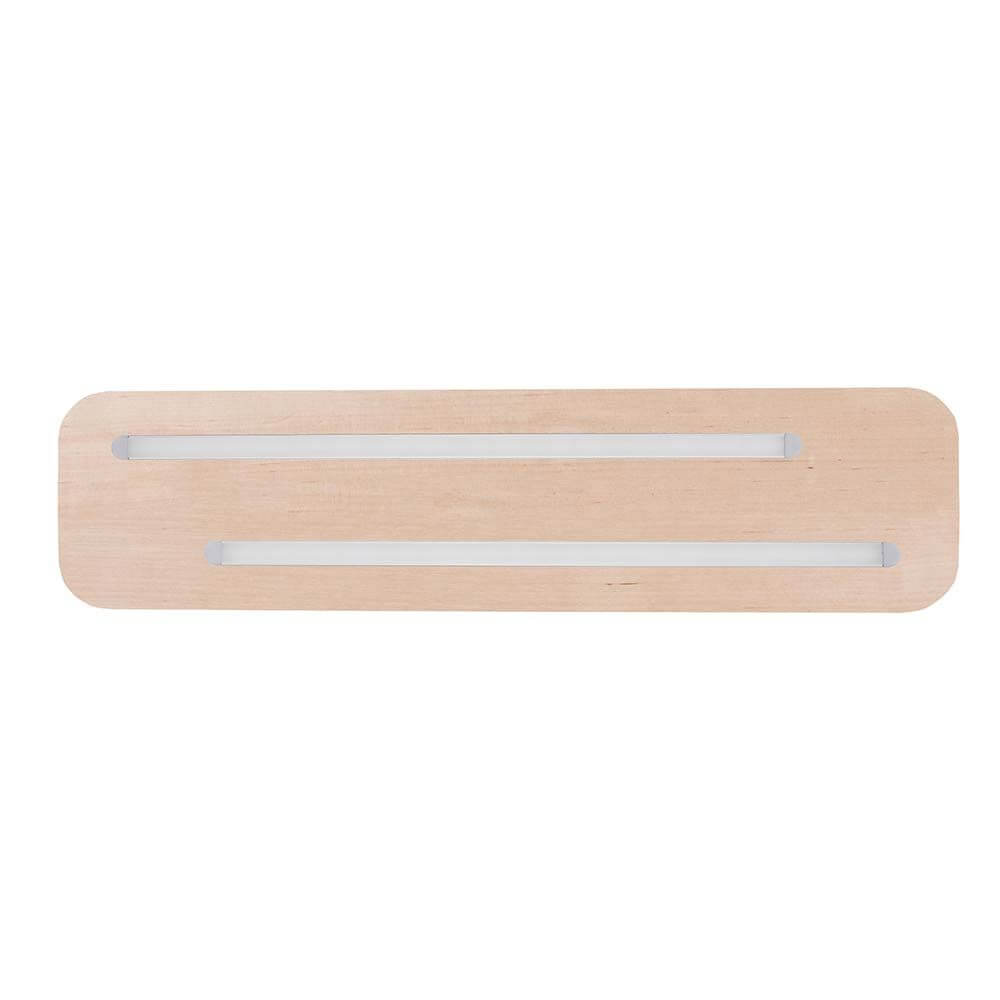 Lámpara de techo LED Neele 1120lm abedul