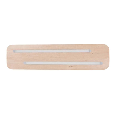 LED Neele ceiling light 1120lm birch with a modern design made of birch wood.
