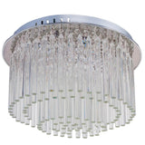 LED Deckenleuchte Gemma Short 6-flg. 1440lm Chrom, Transparent