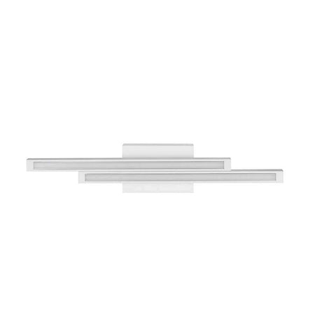 LED ceiling light Linus Straight 1120lm White in a modern design with two light strips.