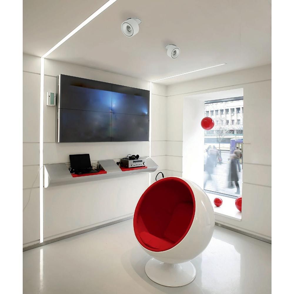 Lámpara empotrable LED 680lm Blanco Simple