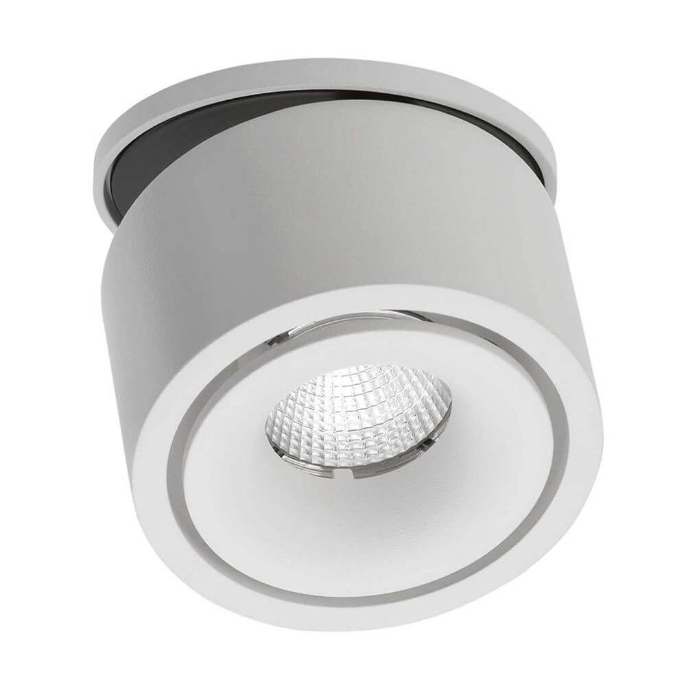 LED Einbauleuchte Simple Mini 550lm Weiß - dreh- und schwenkbare Aluminiumleuchte mit integriertem LED-Leuchtmittel.