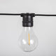 LED-Lampe auf schwarzem Kabel, perfekt für die Allegra-Girlande und festliche Beleuchtung.