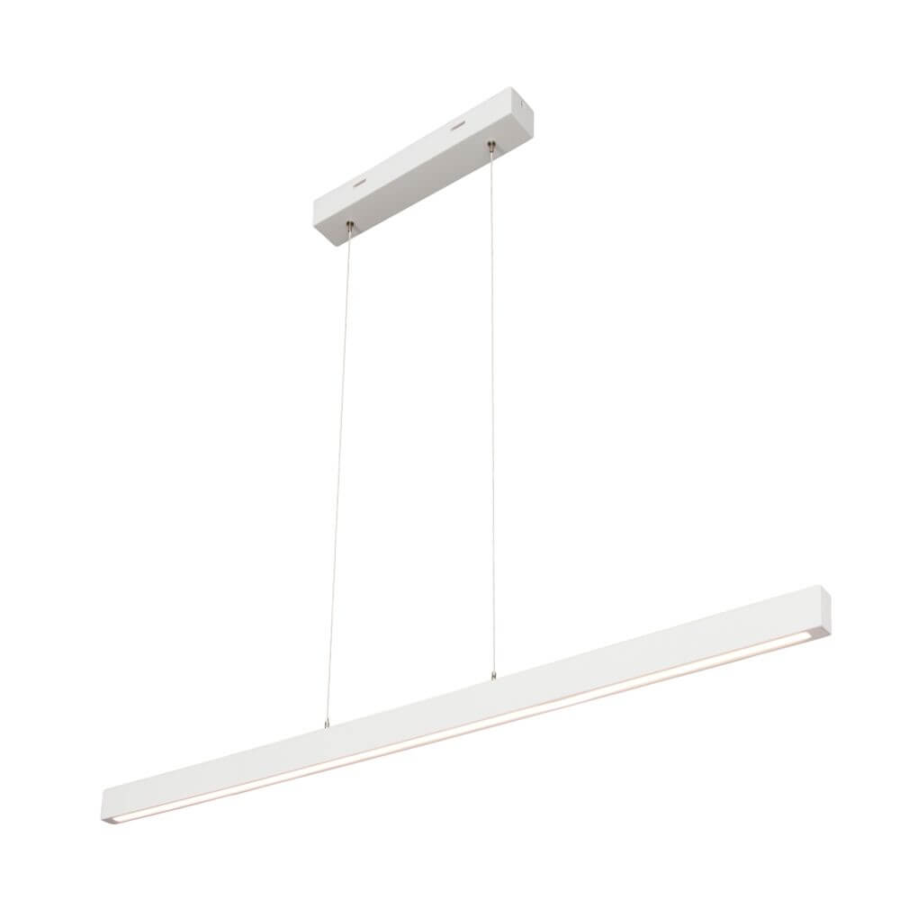 LED Hängelampe Smal Touch-Dimmer 1610lm Weiß mit modernem Design und dimmbarer Funktion.