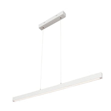 LED Hängelampe Smal Touch-Dimmer 1610lm Weiß mit modernem Design und dimmbarer Funktion.