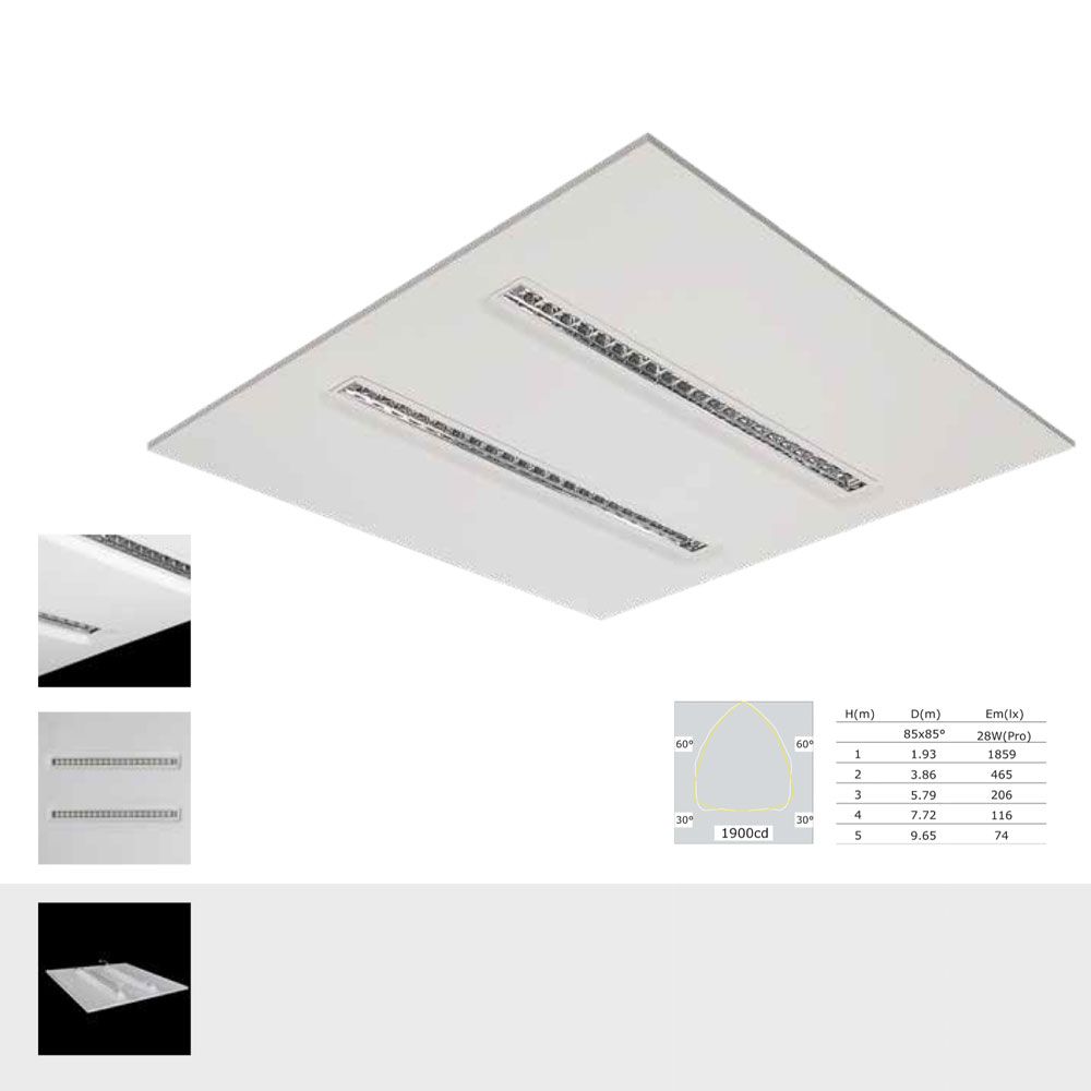 LED panel apoli UGR <16 workplace lighting