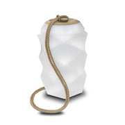 LED-Suspension Bita avec batterie et télécommande dans une lampe moderne aux formes travaillées avec sangle de transport