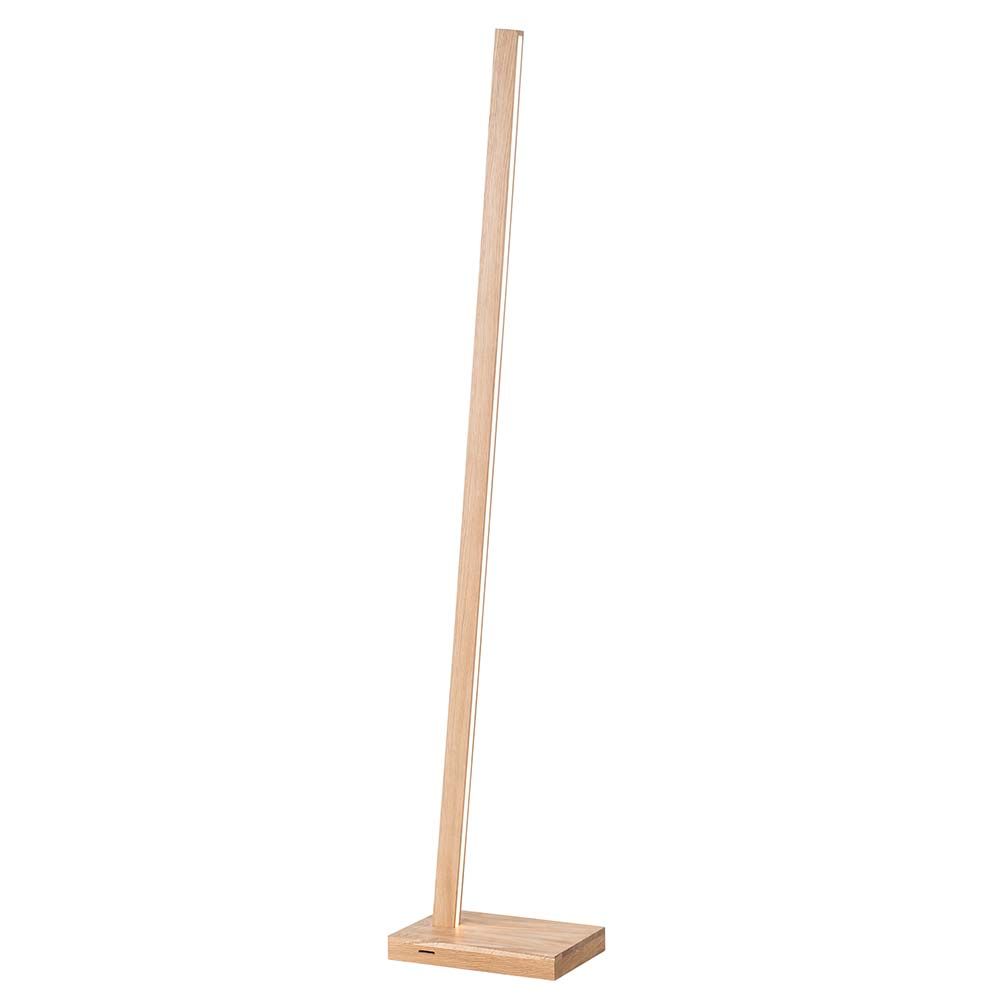 Lámpara de pie LED Linus touch dimmer 2000lm roble aceitado
