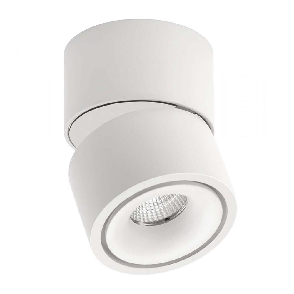 LED-Strahler Simple Mini Weiß, Schwarz + weiße Abdeckung