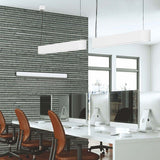 LED Deckenleuchte Talu 90cm 1500lm Weiß