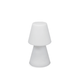 Lola LED-Außen-Tischleuchte Small in modernem, minimalistischen Design für Innen- und Außenbereiche.