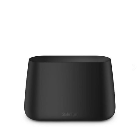 LED Humidifier & Aroma Diffuser Ben with fireplace effect light in modern black design