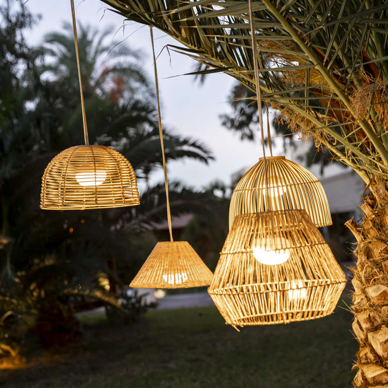 Lampada sospesa a LED in stile boho Bossa