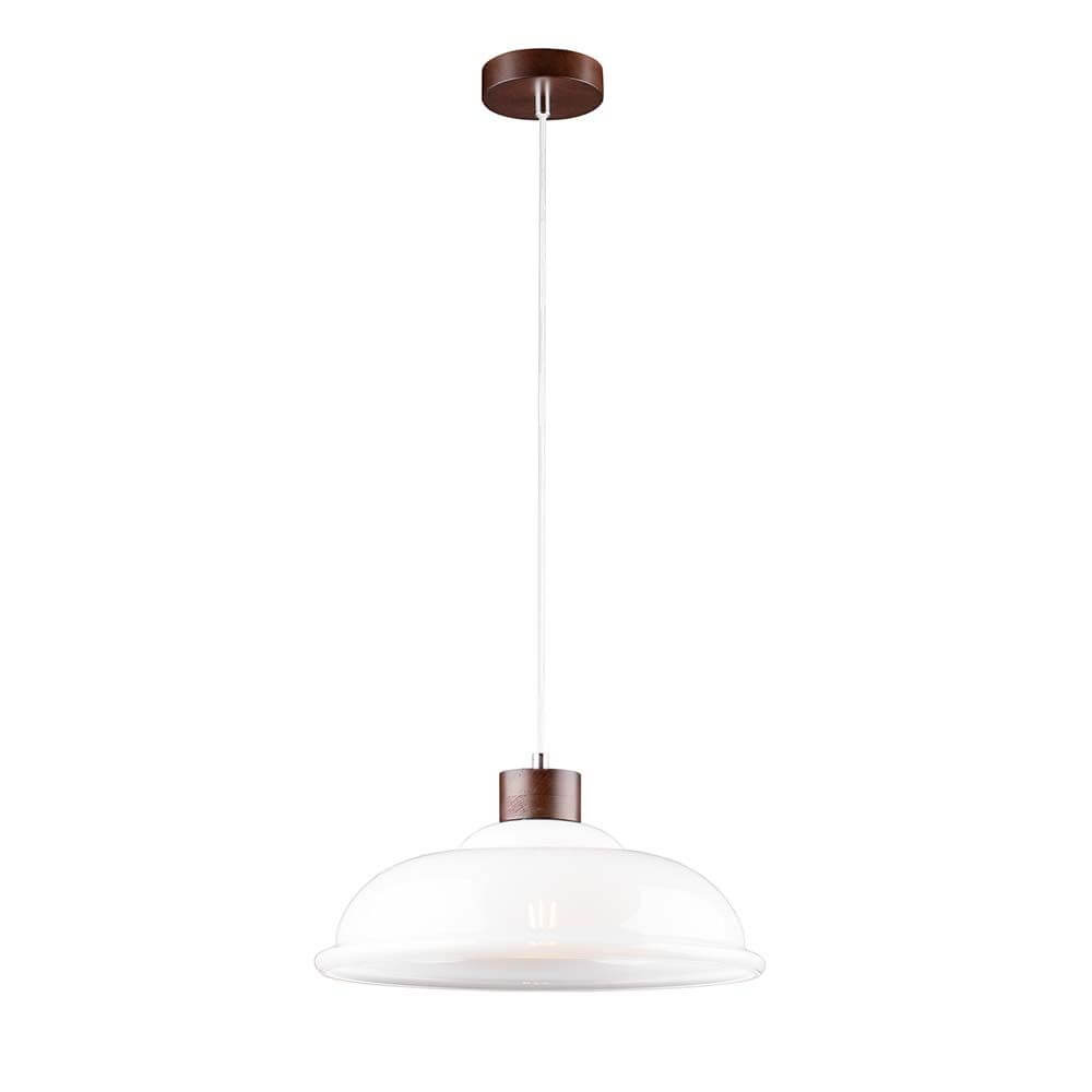 Lampada a sospensione muffa Nussbaum, bianco, trasparente