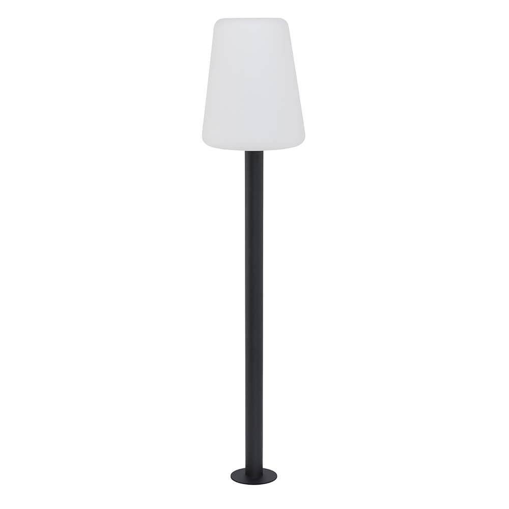 Utendørs gulvlampe Galaxy IP44 hvit, grafitt med elegant design for hage og inngangsparti.