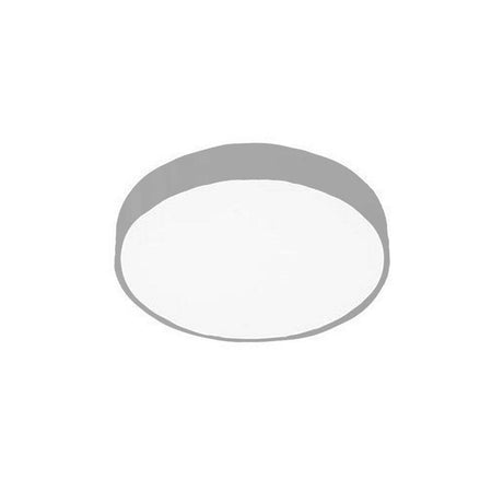Luz de techo LED Rondo Highpower en diseño sencillo con cubierta de color opal para una iluminación sin deslumbramiento.