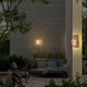Sisine Boho-Style LED-Wandleuchte aus Seegras, warmweißes Licht, ideal für Außenbereiche und moderne Wohnräume.