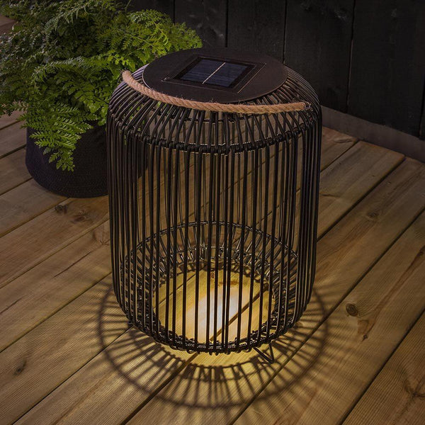 Solar-Laterne LED Sunlight IP44 - dekorative LED-Solar-Lampe für den Außenbereich mit warmem Licht