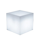 Solar Pot Narciso with Battery Mini in Cube Shape