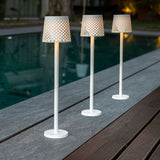 5 in 1 standing and table lamp Greta adjustable with the ground spit white