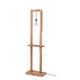 Stehlampe Monopod Eiche-Geölt mit modernem Design und Holzstruktur, ideal für stilvolle Wohnräume.