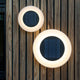 Wally Disk LED Solar-Wandleuchte