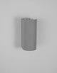 Lido Außenwandleuchte H 18cm GU10 Up & Down IP65 in minimalistischem Design aus Beton und Glas