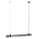 Lilt LED Pendelleuchte Schwarz mit eleganter, schlichter Design und Moodmaker™-Funktion.
