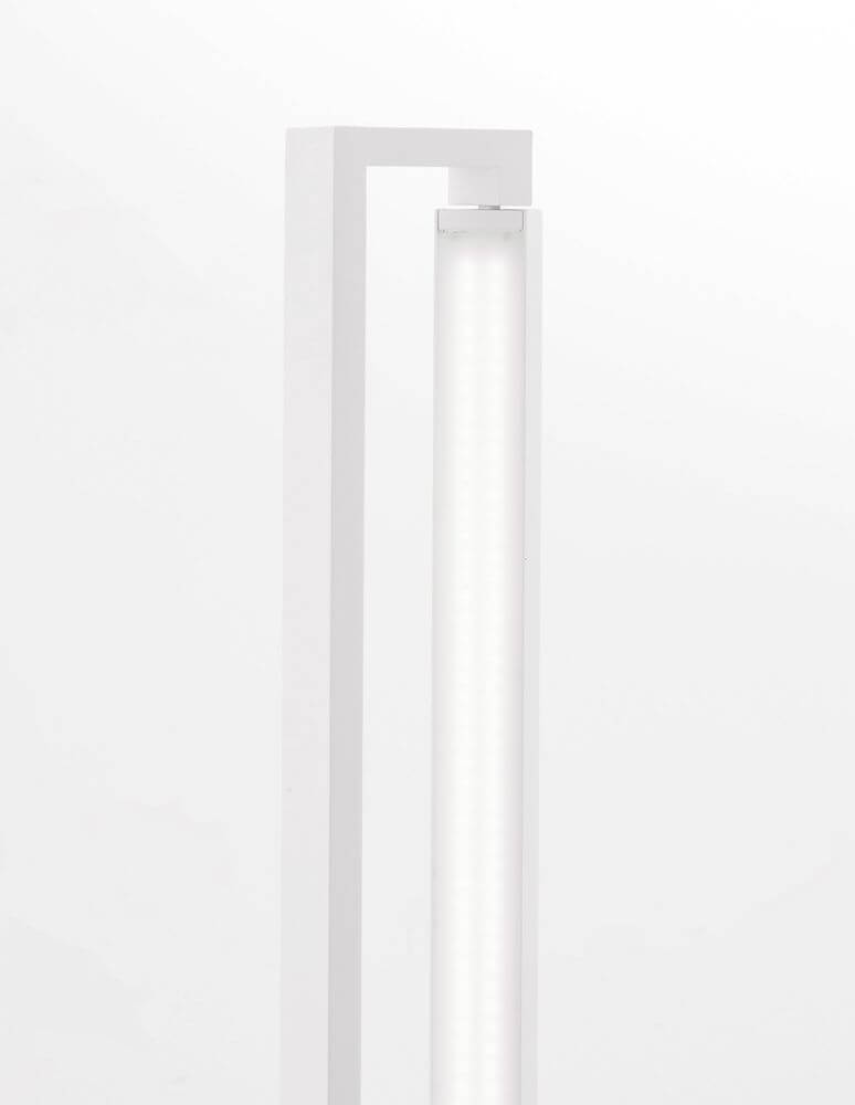 Line LED Stehlampe 3000K Weiß - moderne Stehleuchte mit minimalistischem Design aus Aluminium und Acryl.