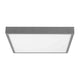 Box SQ LED-Deckenleuchte Large in modernem Design mit sandgestrahltem Diffusor.