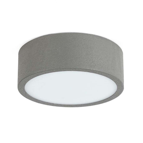 Box SR LED-Deckenleuchte Medium mit sandgestrahltem Diffusor in elegantem Design.